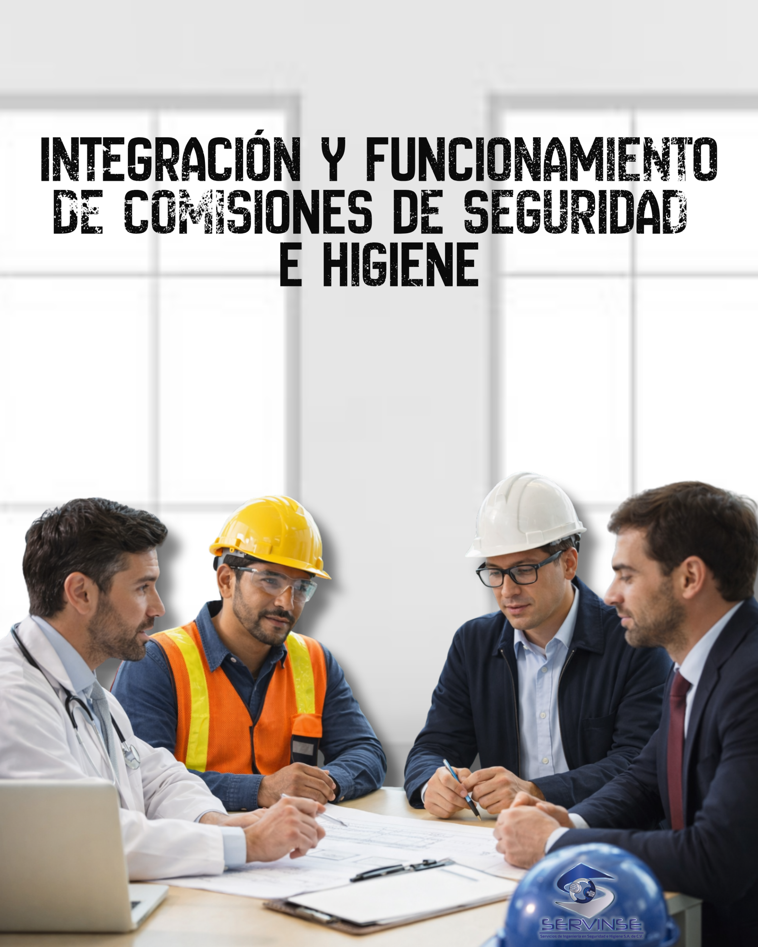 INTEGRACIÓN Y FUNCIONAMIENTO DE COMISIONES DE SEGURIDAD E HIGIENE 8 hrs.