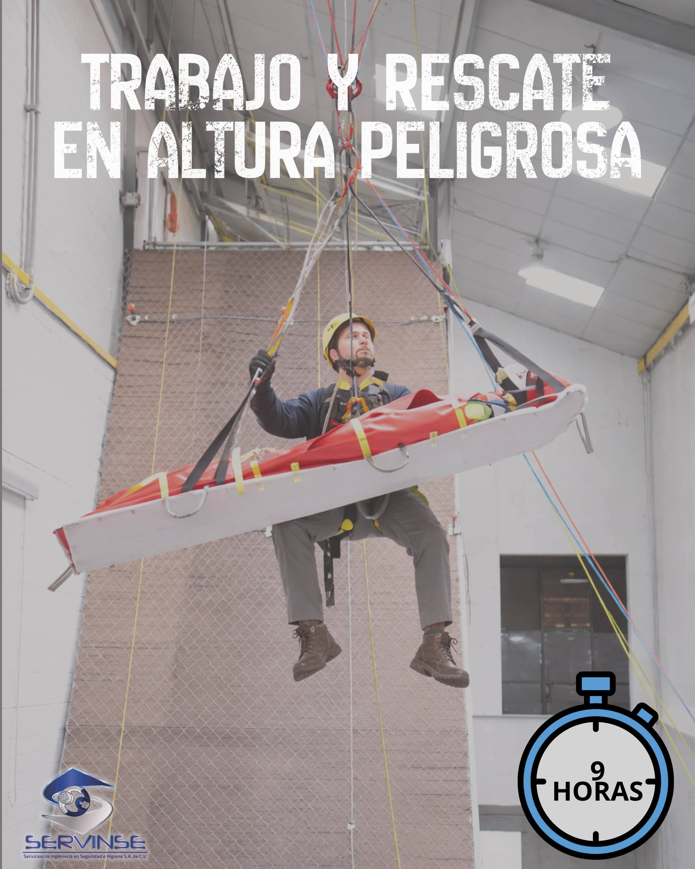 TRABAJO Y RESCATE EN ALTURA PELIGROSA