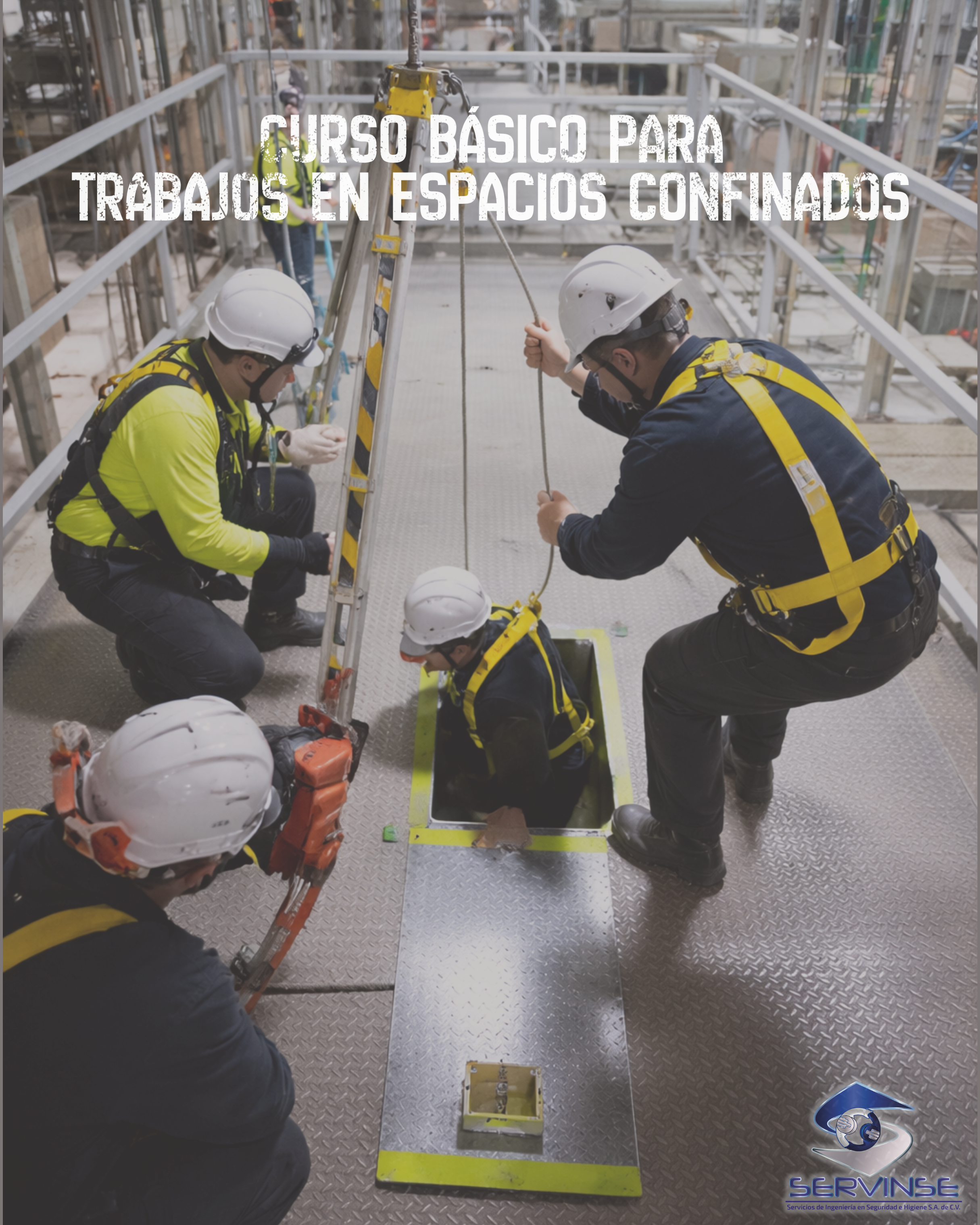 CURSO BÁSICO PARA TRABAJADORES EN ESPACIOS CONFINADOS