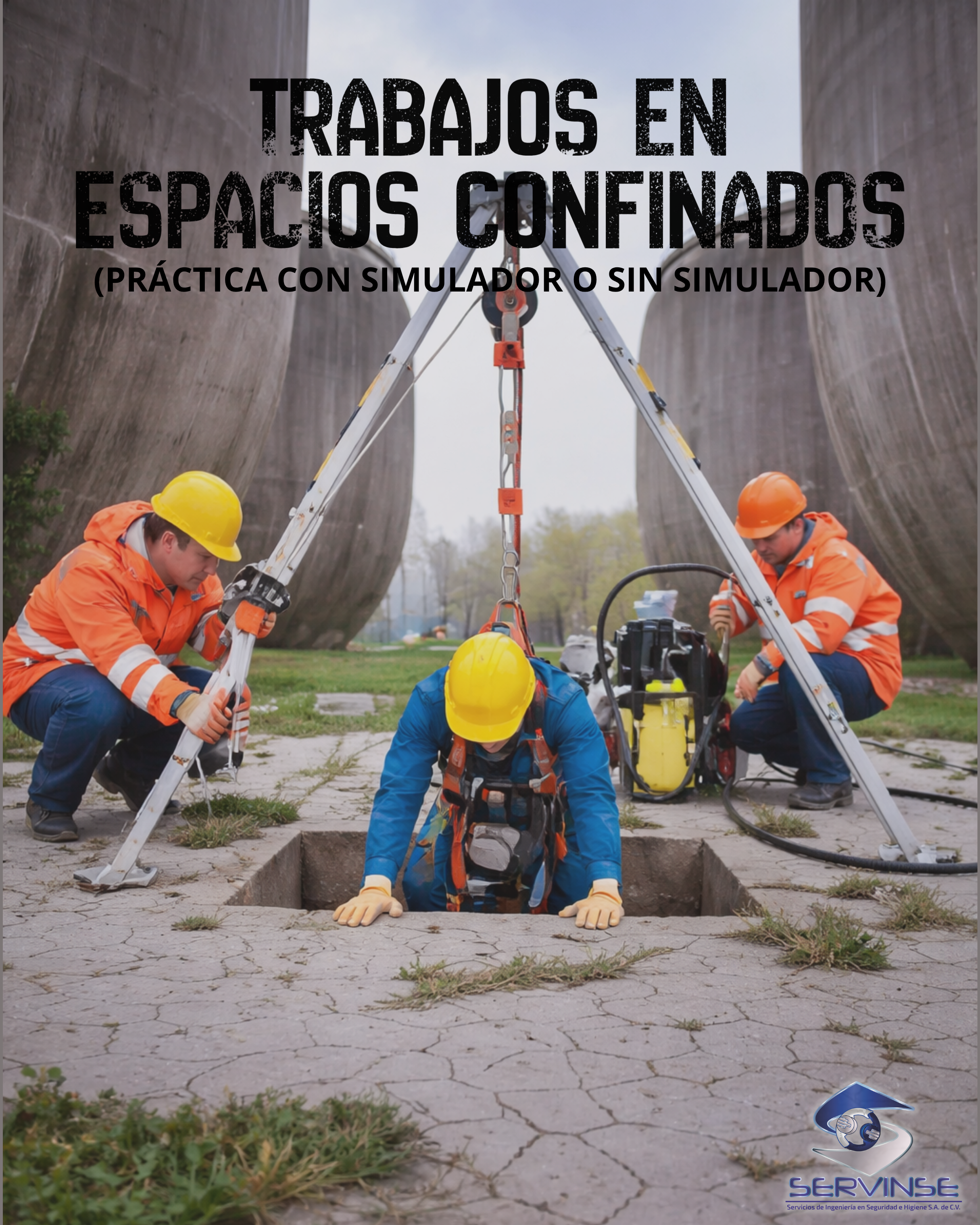 TRABAJOS EN ESPACIOS CONFINADOS (Práctica con simulador o sin simulador)