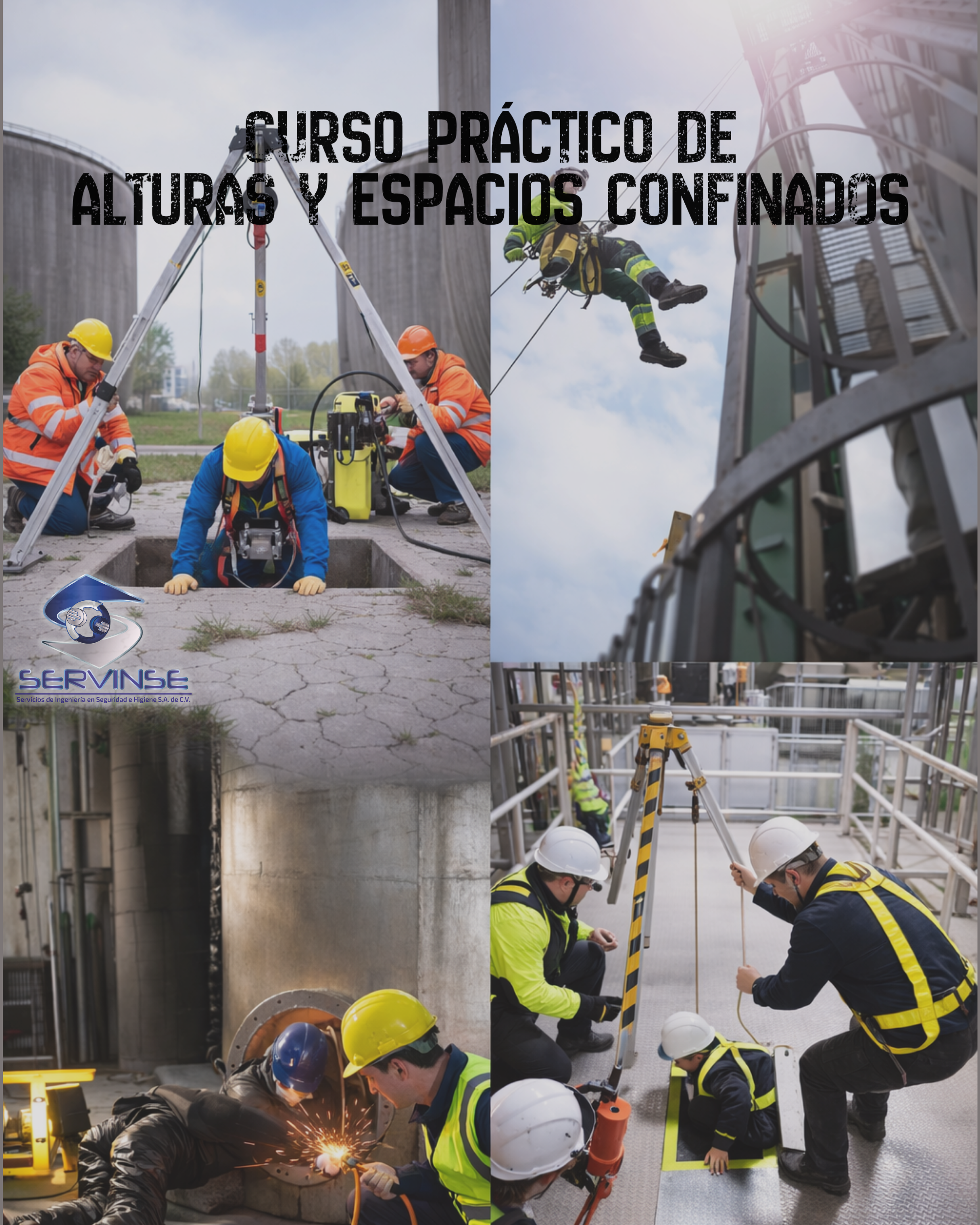 CURSO PRÁCTICO DE ALTURAS Y ESPACIOS CONFINADOS
