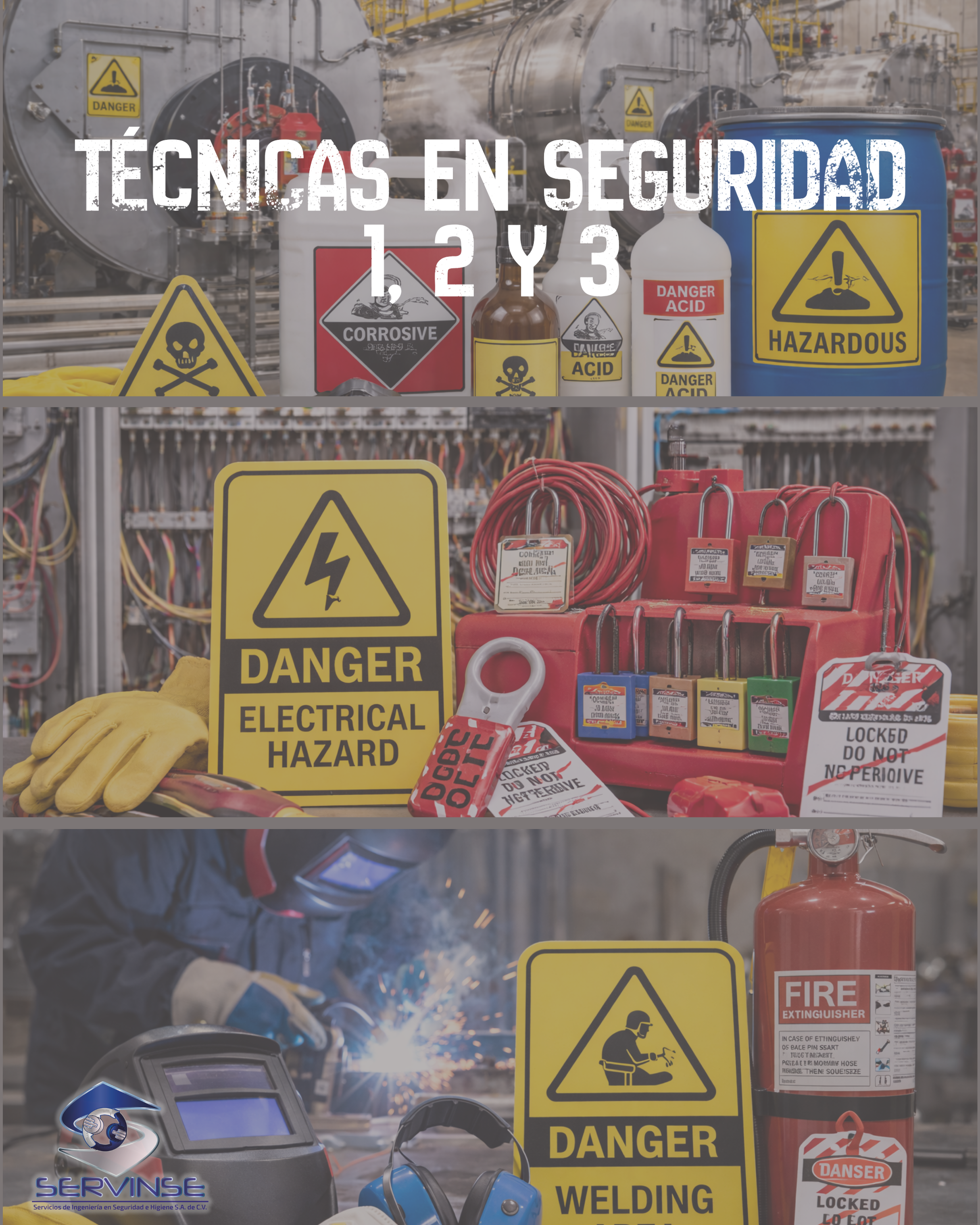 TÉCNICAS EN SEGURIDAD 1, 2 Y 3