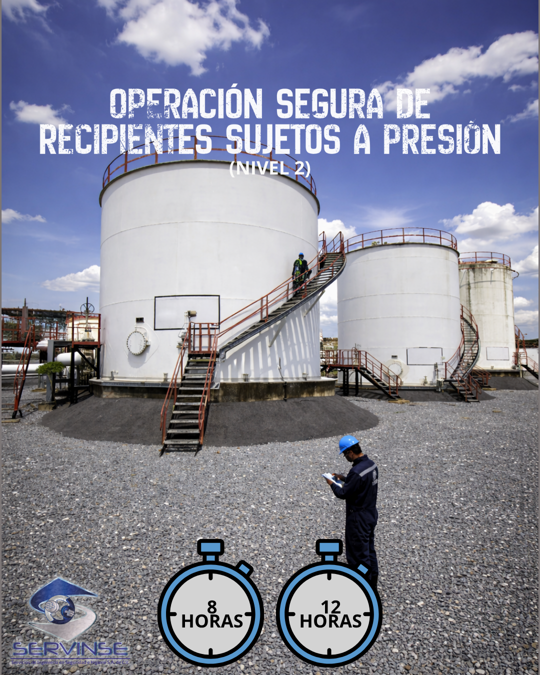 OPERACIÓN SEGURA DE RECIPIENTES SUJETOS A PRESIÓN (Nivel 2)