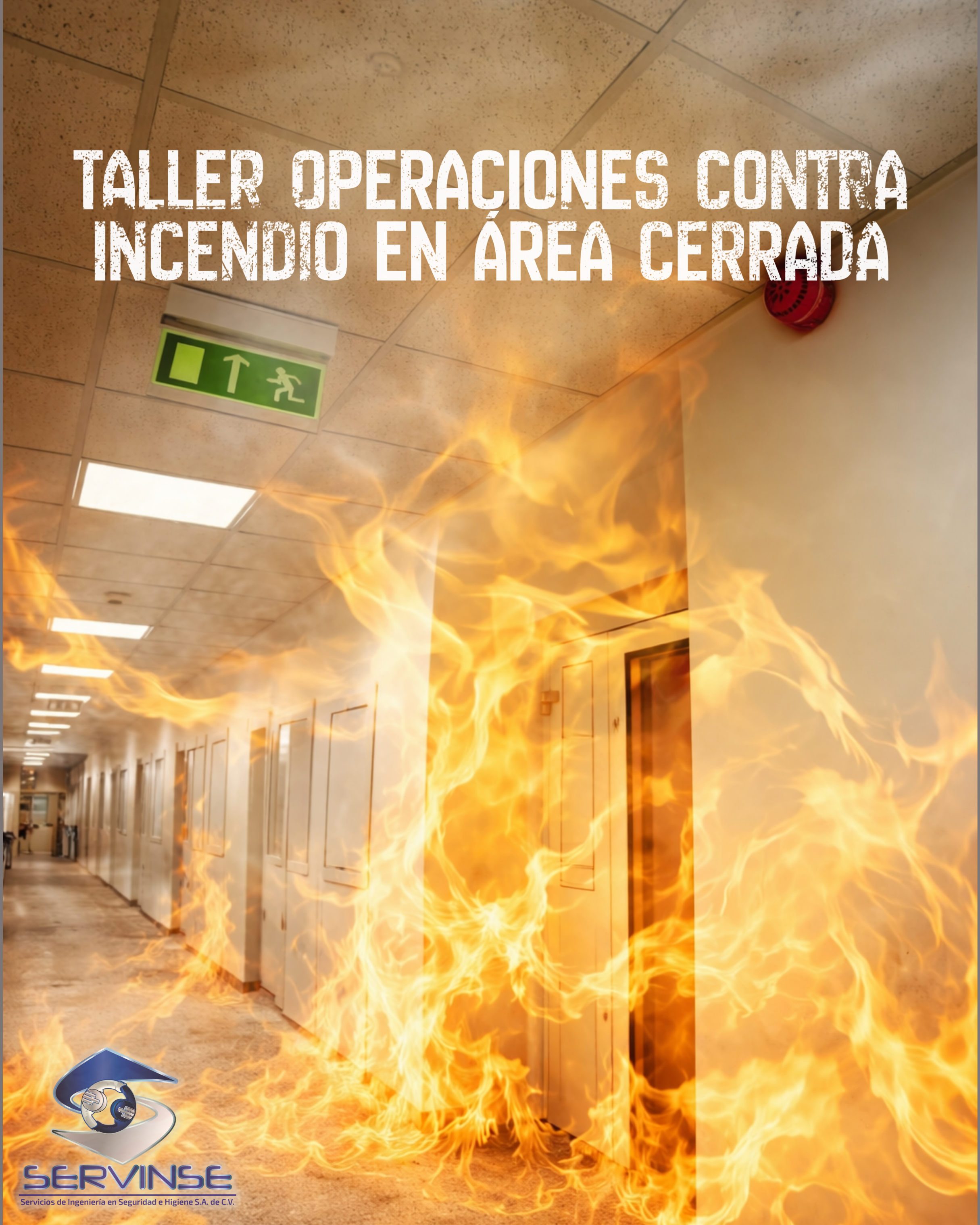 TALLER OPERACIONES CONTRA INCENDIO EN ÁREA CERRADA