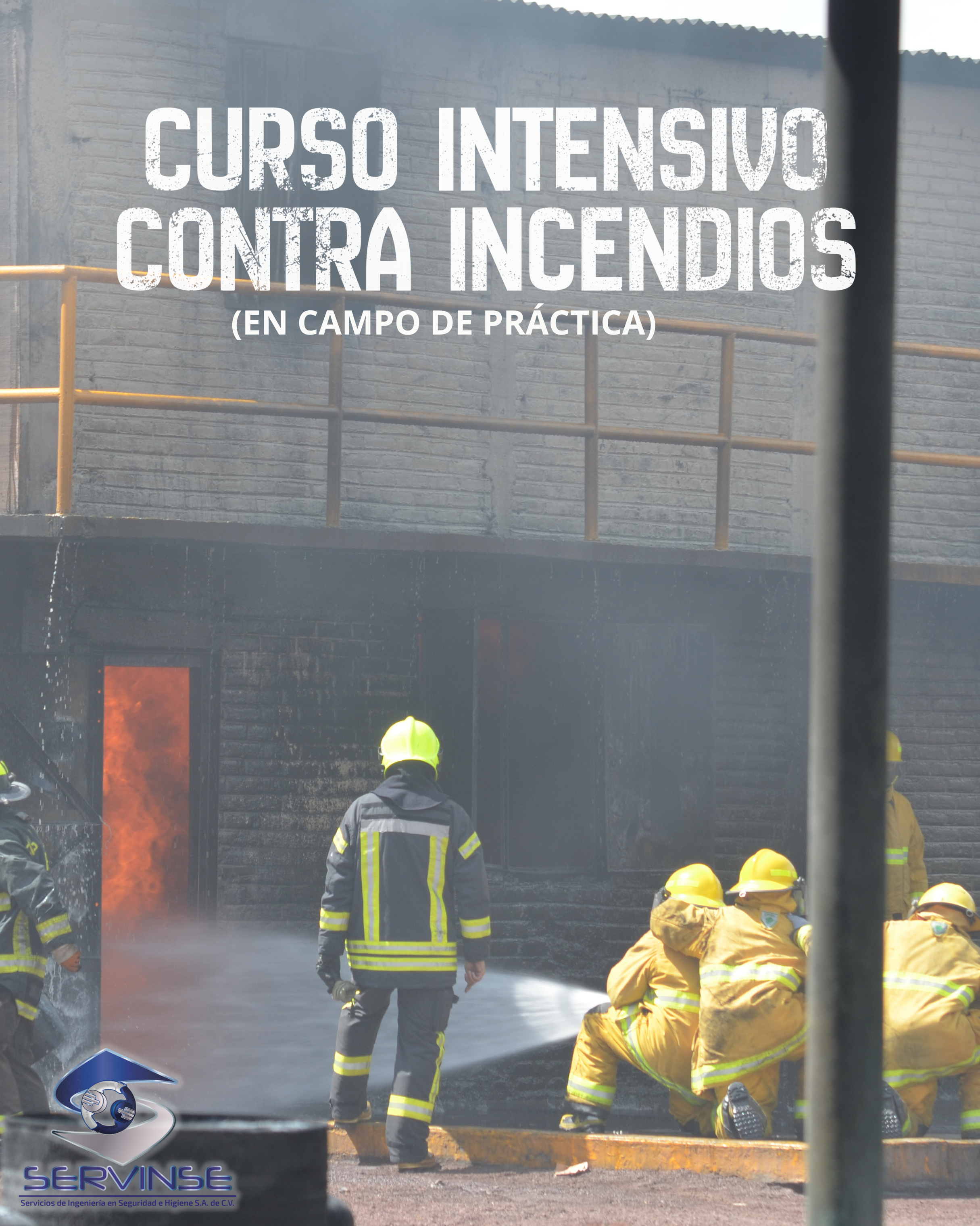 CURSO INTENSIVO CONTRA INCENDIOS (En campo de prácticas)