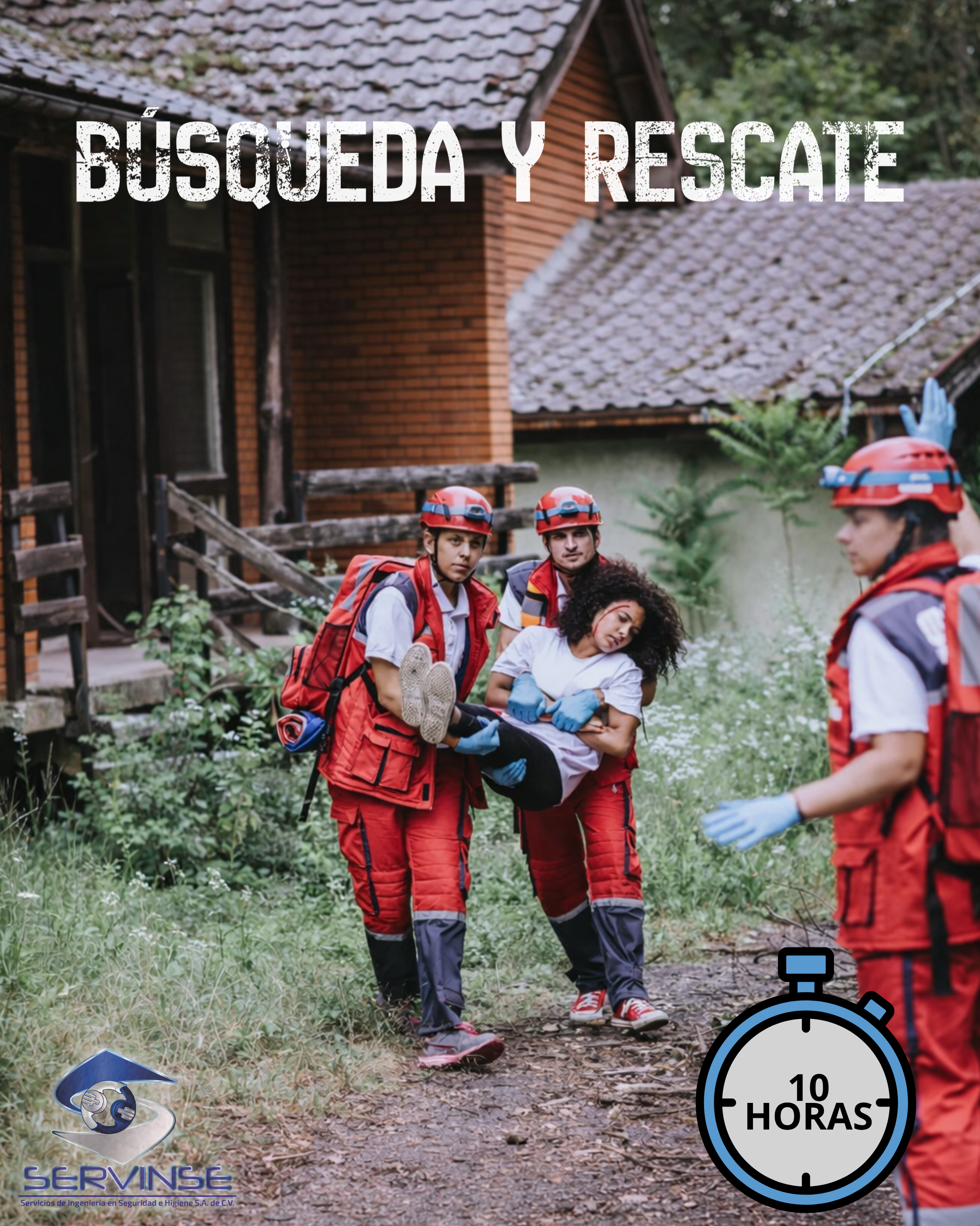 BÚSQUEDA Y RESCATE (10 hrs.)
