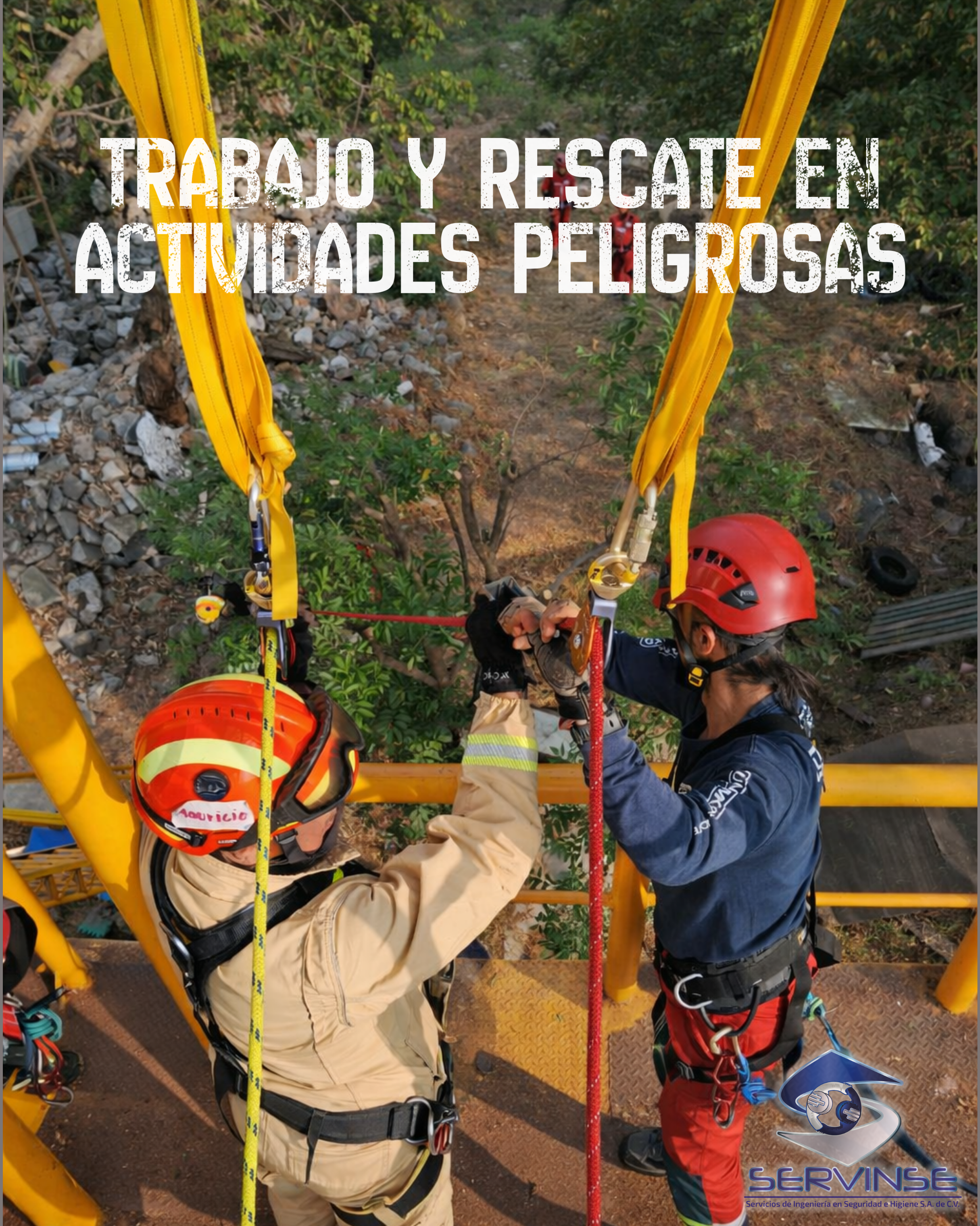 TRABAJO Y RESCATE EN ACTIVIDADES PELIGROSAS