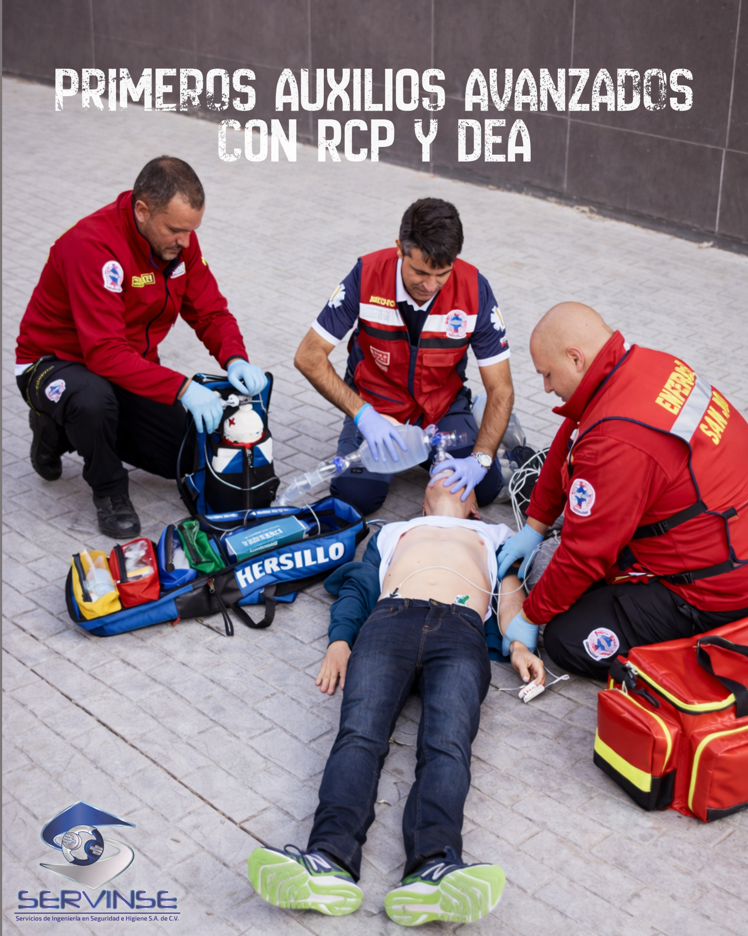PRIMEROS AUXILIOS AVANZADOS CON RCP Y DEA