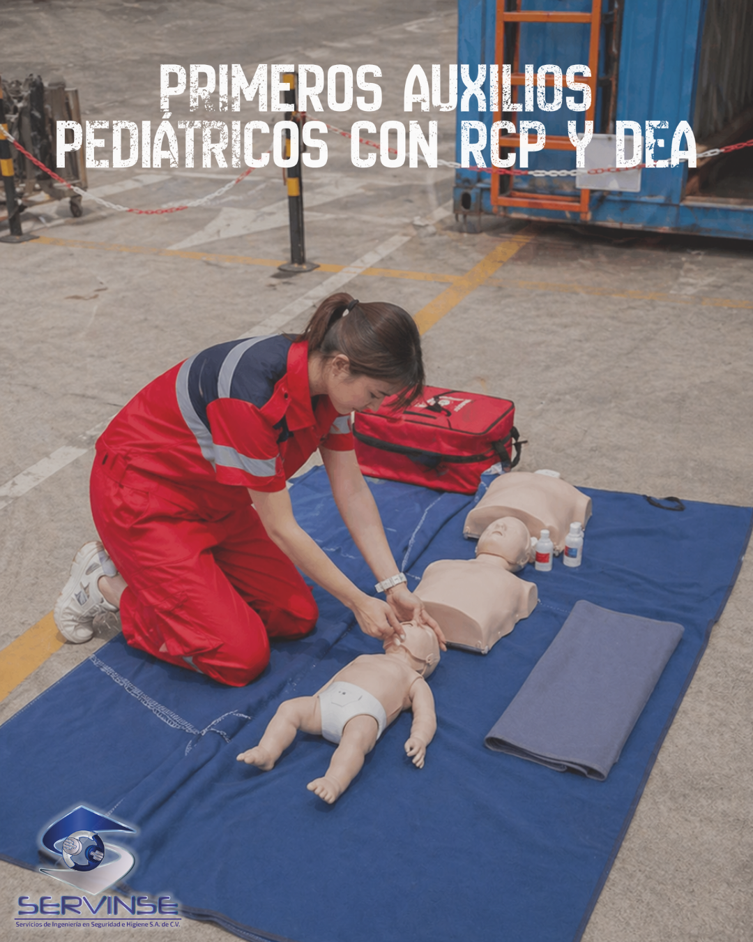 PRIMEROS AUXILIOS PEDIÁTRICOS CON RCP Y DEA