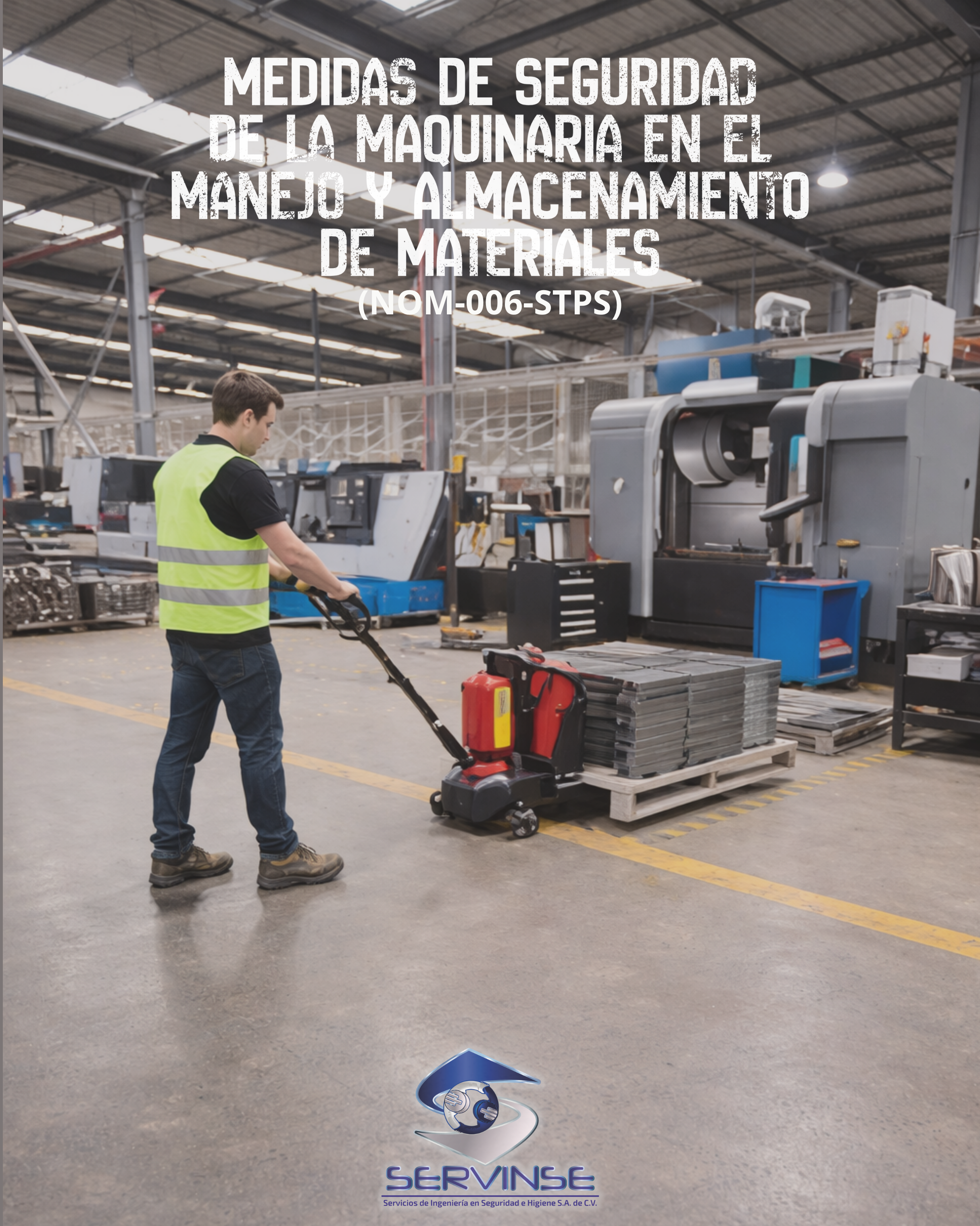 MEDIDAS DE SEGURIDAD DE LA MAQUINARIA EN EL MANEJO Y ALMACENAMIENTO DE MATERIALES (NOM.006-STPS)- 6 hrs.
