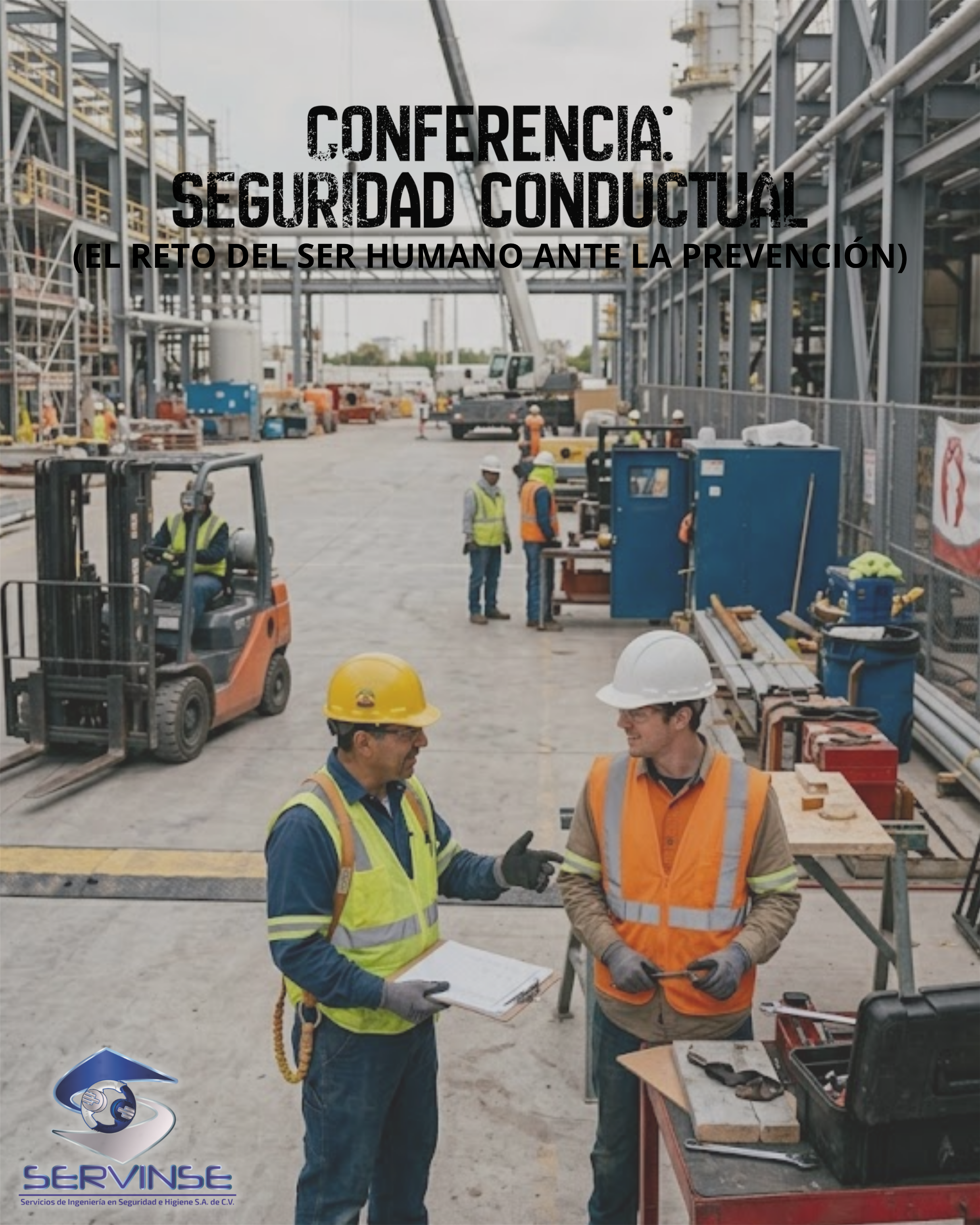 CONFERENCIA: SEGURIDAD CONDUCTUAL (El reto del ser humano ante la prevención) 2-3 hrs.