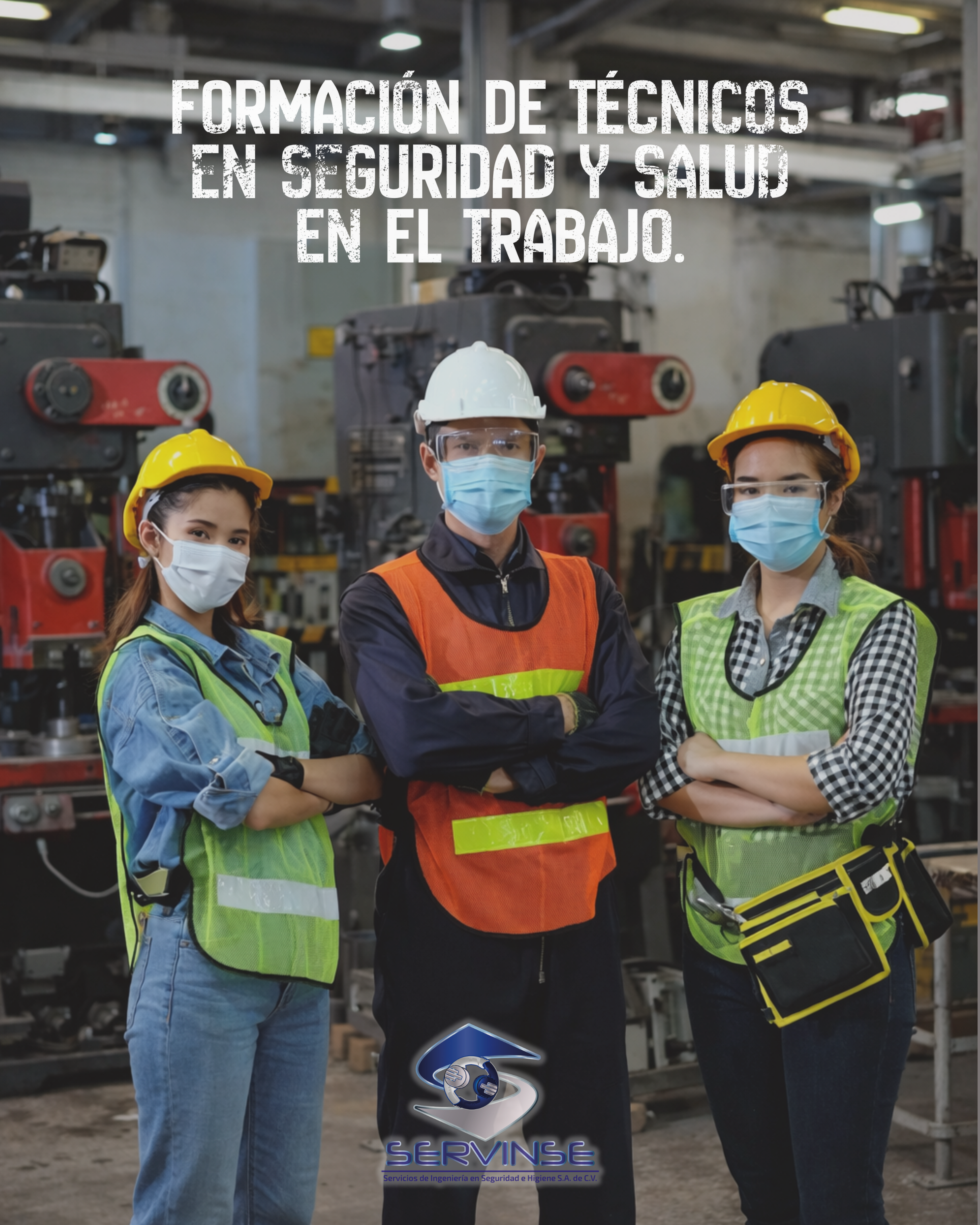 FORMACIÓN DE TÉCNICOS EN SEGURIDAD Y SALUD EN EL TRABAJO (100 hrs.)