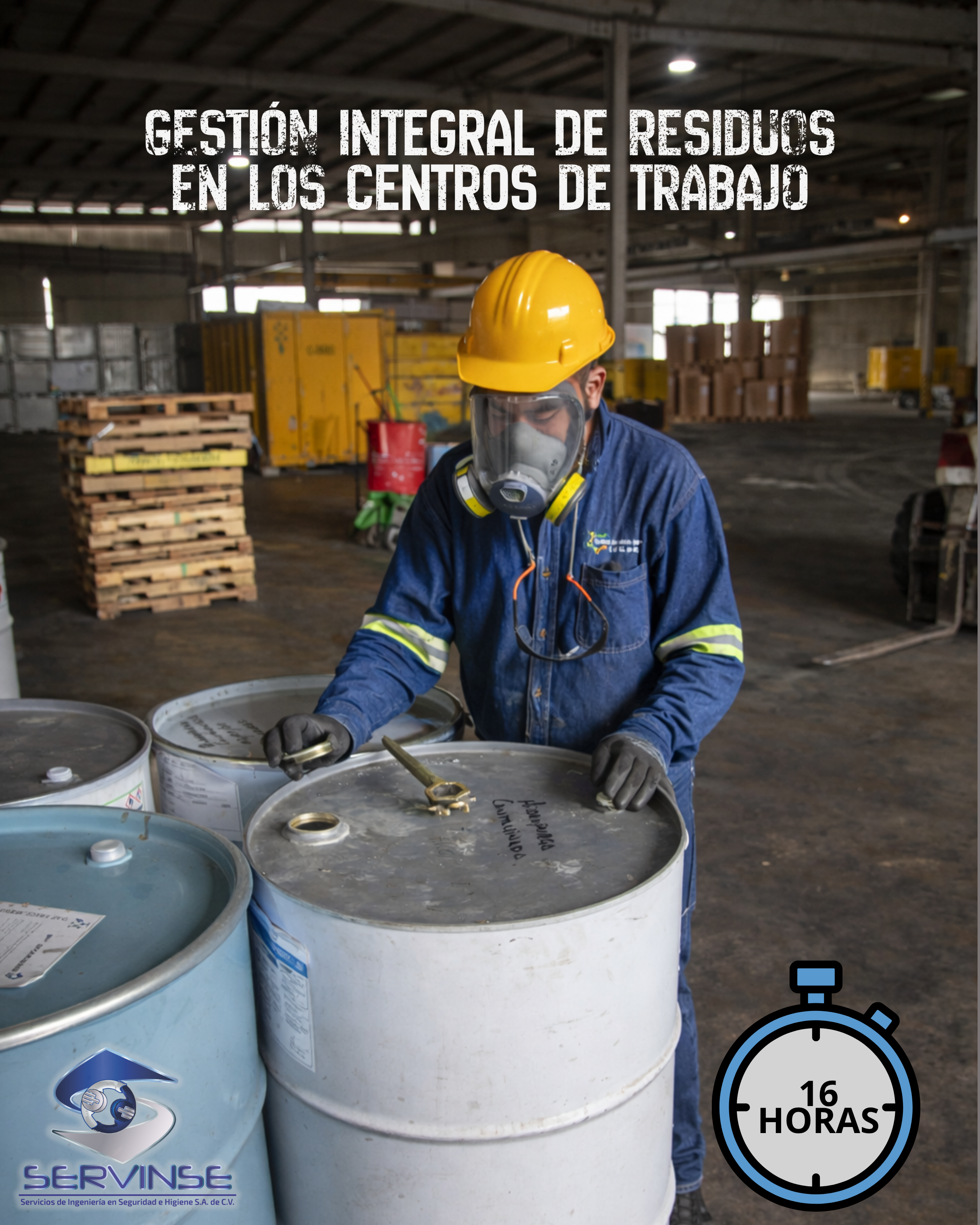 GESTIÓN INTEGRAL DE RESIDUOS EN LOS CENTROS DE TRABAJO- 16 hrs.