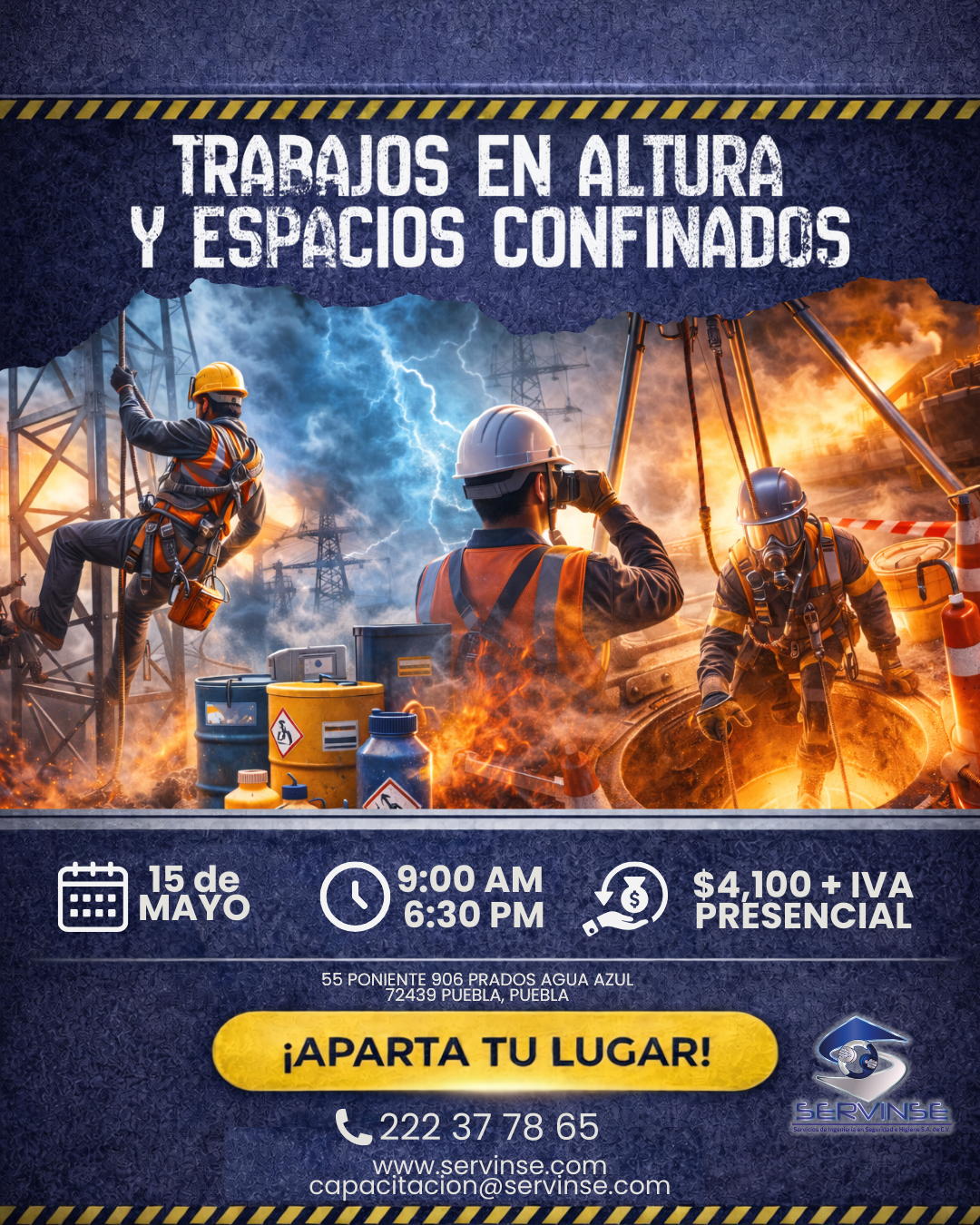 Módulo 4: Trabajo en alturas y espacios confinados