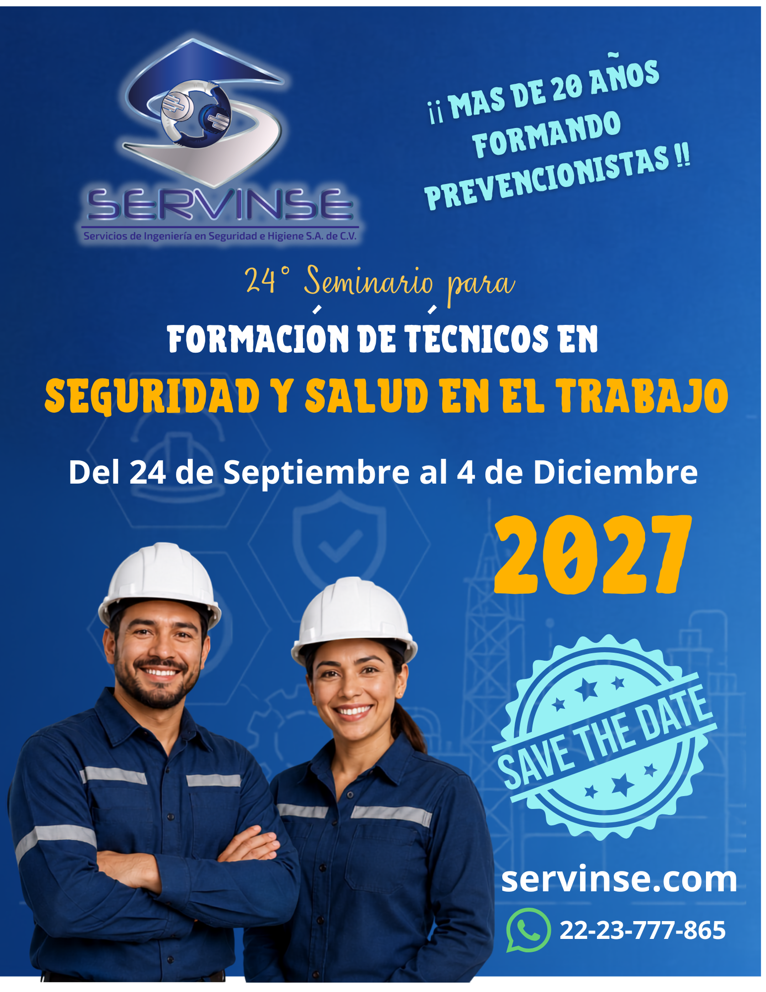 Seminario 2027 - Obtén hasta el 18% de descuento por el Buen Fin